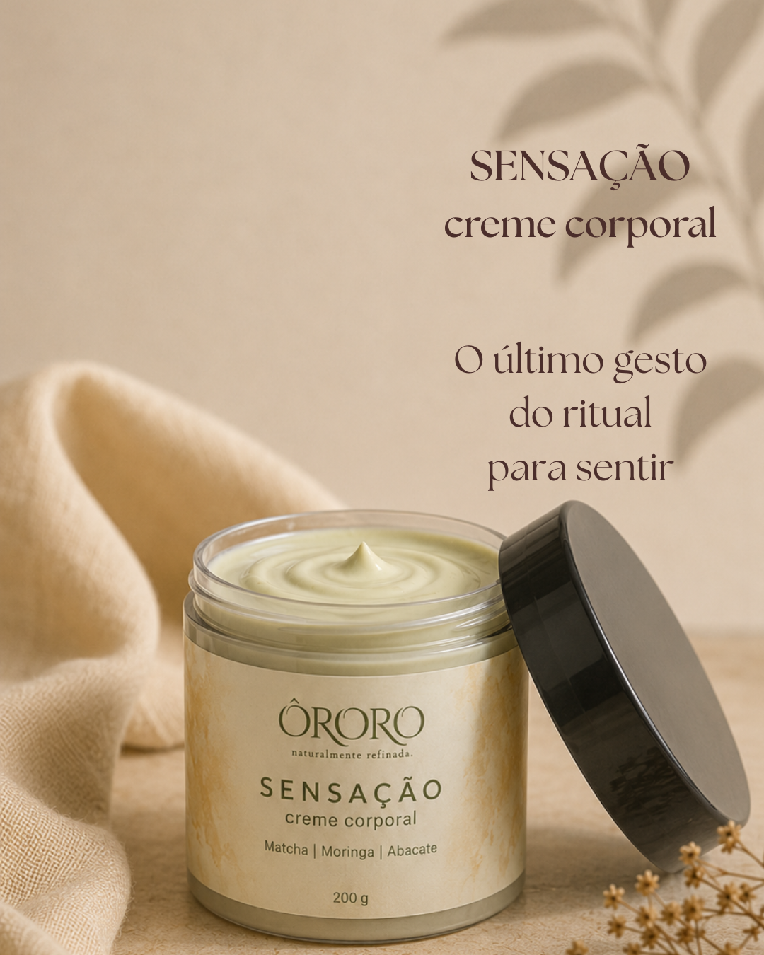 Sensação — Creme Corporal