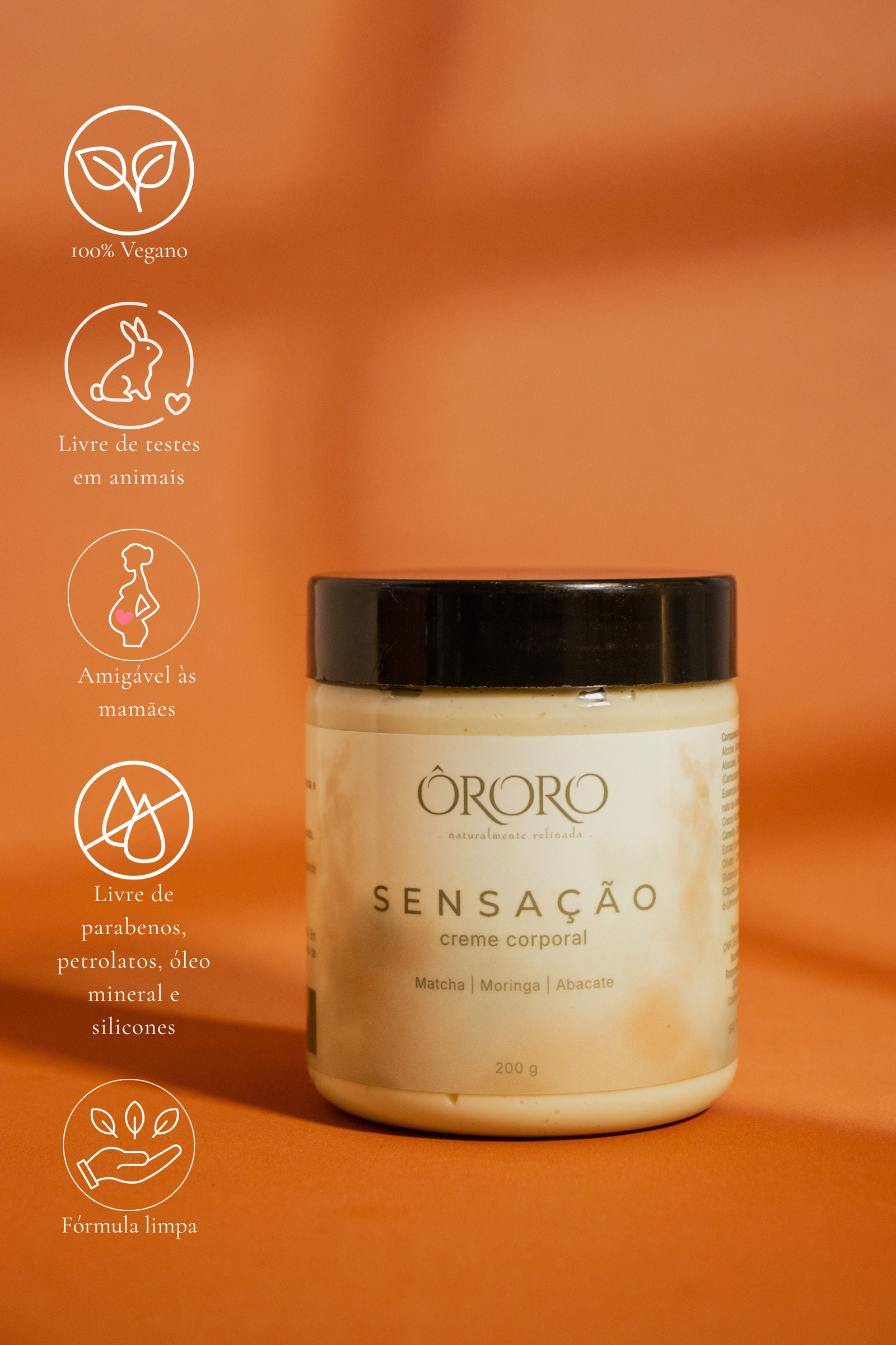 Sensação — Creme Corporal